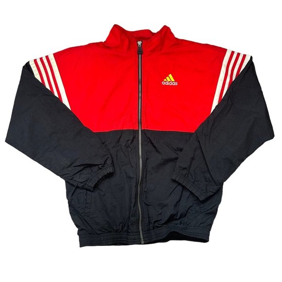 Adidas vintage 90s windbreaker zip up jacket - Picture 2 of 11